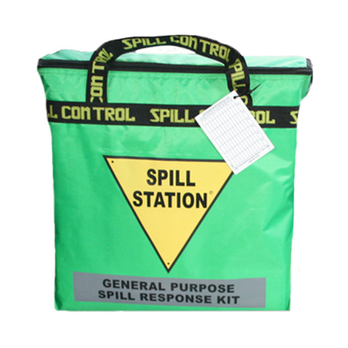 Spill Kit Bag 20L green canvas bags