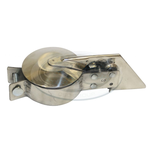 5" (127mm) Silent Raincap - Stainless Steel
