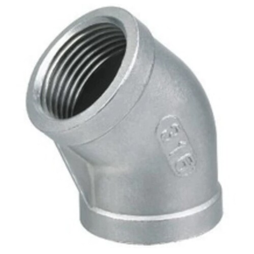 1/4 Inch 316 Stainless 45 Degree Elbow