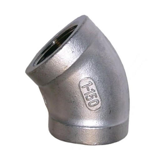 1/2 Inch 316 Stainless 45 Degree Elbow