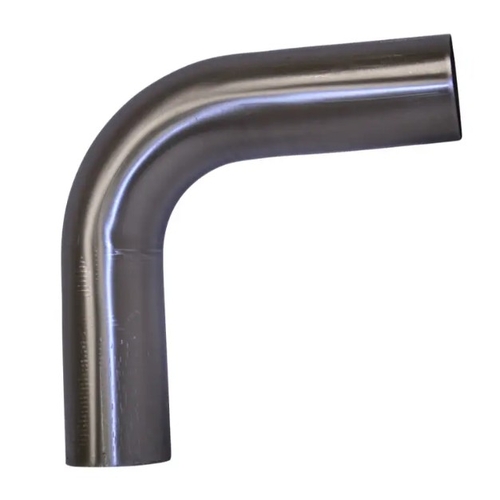 Stainless Steel Mandrel Bend - 3inch x 90° flare and slot both ends - SSB30090-304-FBE