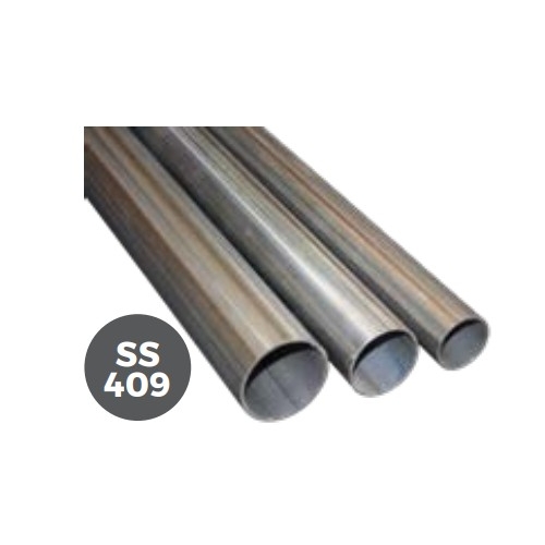 63MM Pipe 409 Stainless (3 Pack of 1mt) - SST063-409