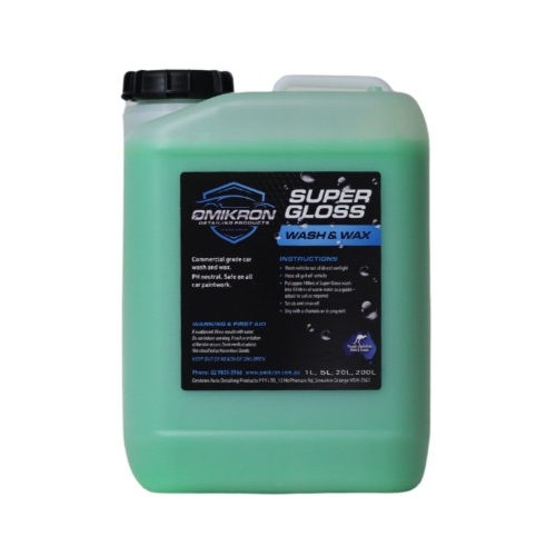 Super Gloss Car Wash And Wax 5L