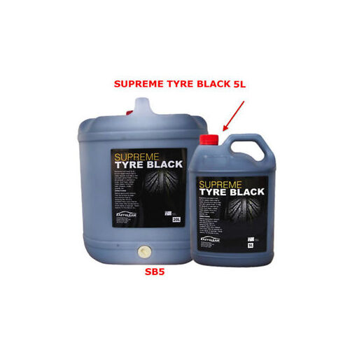 Tyre Black 5L Spreme