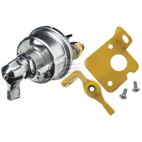 Battery Master Switch With Yellow Lock - SW6909YK