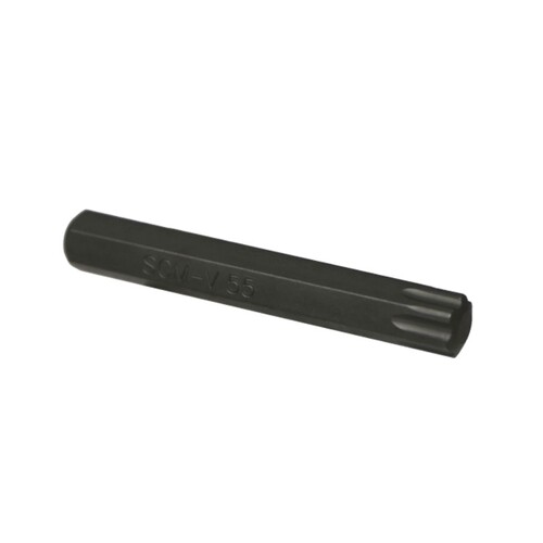 T55 Torx-Plus Impact Bit 10mm Hex x 75mm long