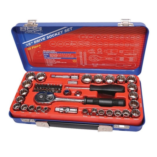 3/8 Drive Socket Set 888 Series Metric/Sae 50 Piece