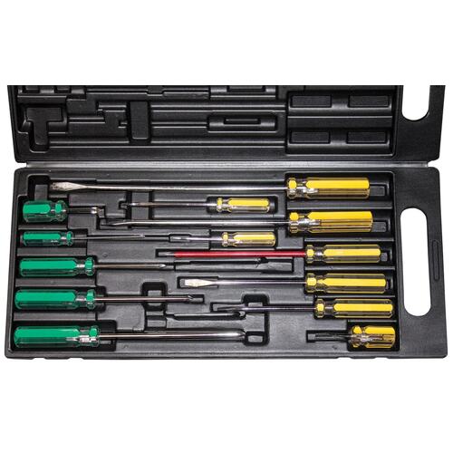Screwdriver Set In Case - 13pc - T83400