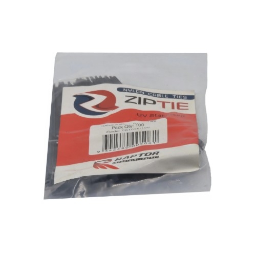 Black Cable Ties 100 x 2.5mm - 100 Pack - TB1025-100