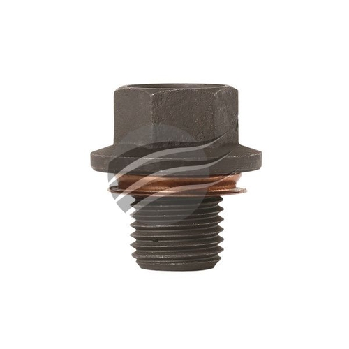 Oil Drain Sump Plug M12 X 1.25Mm Carbon Steel Copper