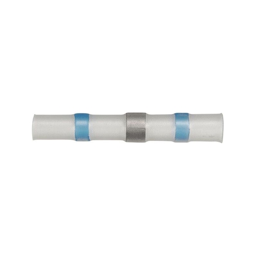 Solder Splice 2.5-4.5Mm Blue Terminal With Heatshrink Pack of 25