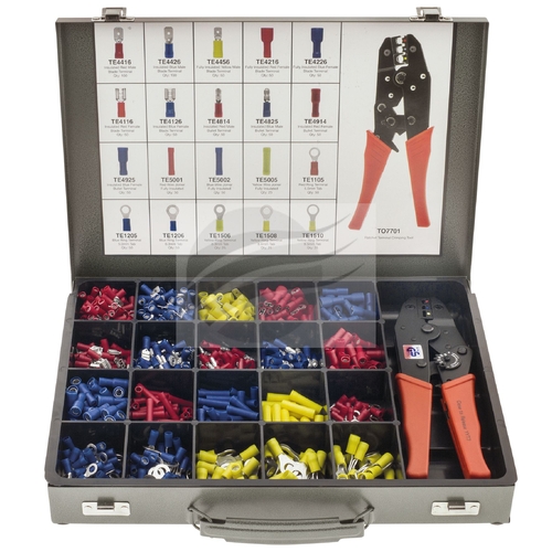 Crimp Terminal Assortment Kit 1005 pc