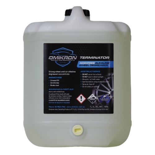 Terminator Wheel Cleaner & Degreaser 20lt