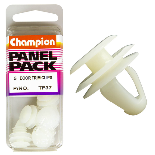 Door Trim Clips-Col: Clear-Top Head: 13Mm, Mid & Bottom Head: 16Mm-Stem Dia: 9Mm