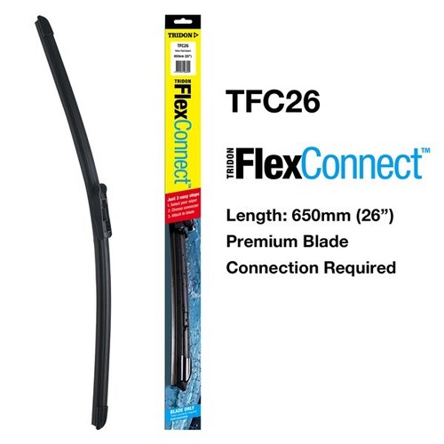 Wiper Blades 650Mm Flexconnect Tridon