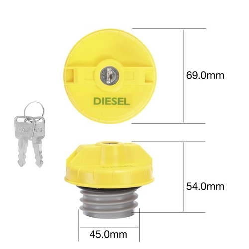 Tridon Locking Fuel Cap (Diesel)