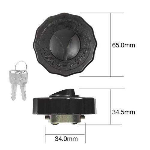 Tridon Locking Fuel Cap