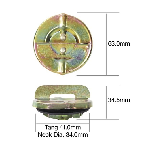 Petrol Cap Bayonet Non Locking