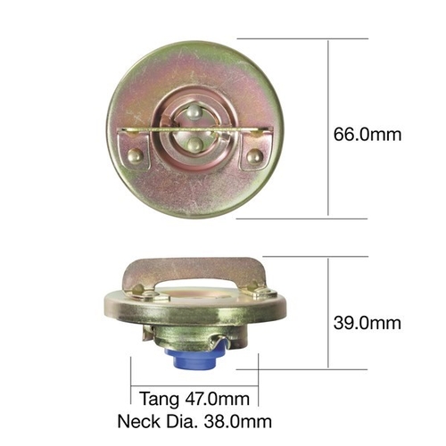 Fuel Cap Non Locking Tridon