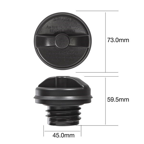 Fuel Cap Non Locking Tridon