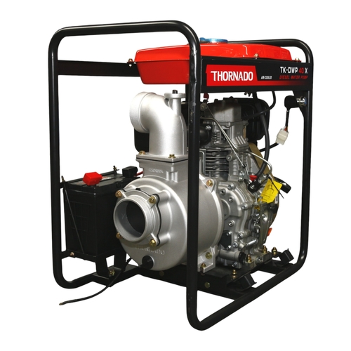 4 inch Diesel Water Pump 10HP Electric Start - TK-DWP40X