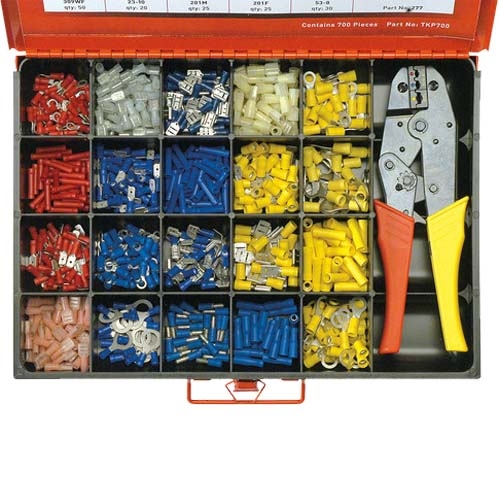 Crimp Terminal Assortment Kit 740 pc - TKP700