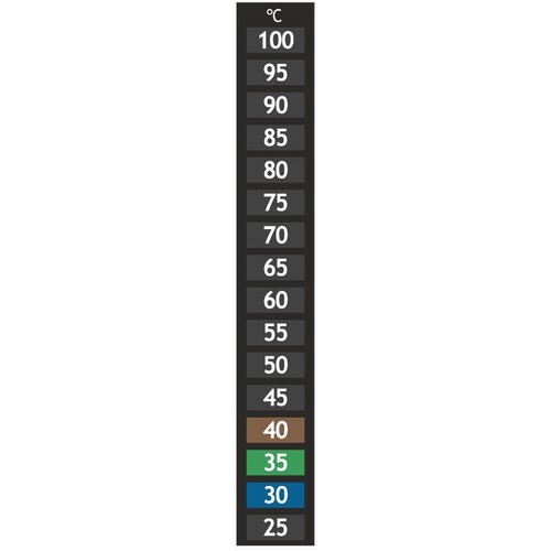 Digi-Temp Reversible Thermometer: 25-100°C