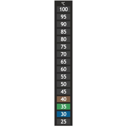 Digi-Temp Reversible Thermometer: 25-100°C