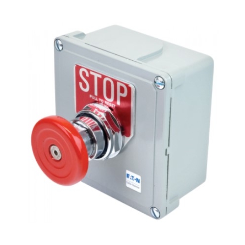 Heavy Duty E-stop - Metal Box