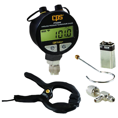 Cps Pressure Temperature Gauge Includes System Analysis Report