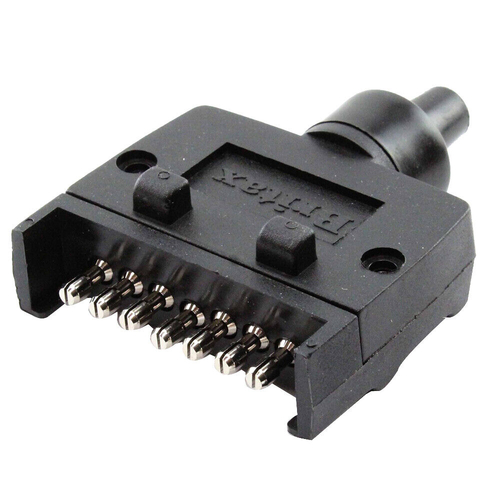 7 Pin Flat Trailer Plug Plastic