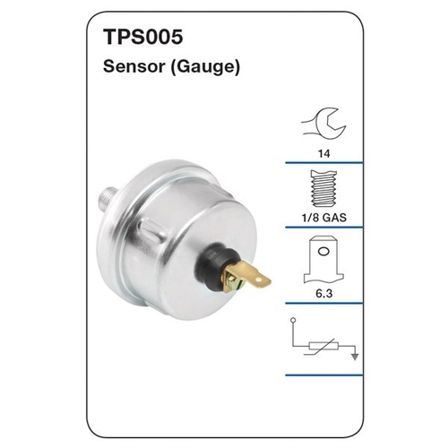 Tridon Oil Pressure Sender for Gauge
