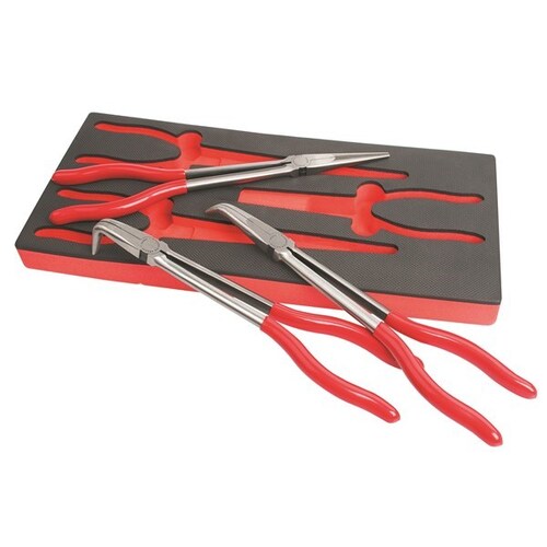 Long Nose Plier Set - Extra Long 3 Pc