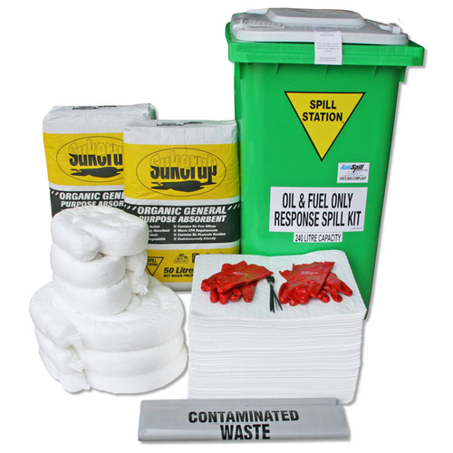 Oil Fuel Spill Kit - 240 Litre