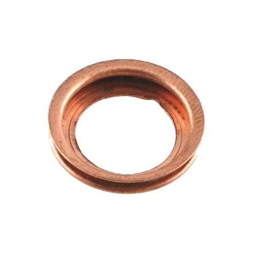 Pack 2 Sump Plug Washers Copper 11Mm X 17.5Mm X 2.9Mm
