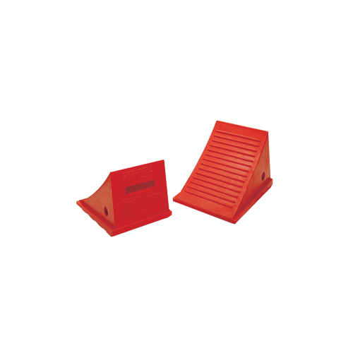 Wheel Chock Poly/Urethane Orange 13.6T 900Mm Wheel - UC1700