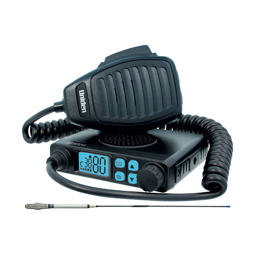 Mini Compact Size UHF CB Mobile with Antenna and Masterscan