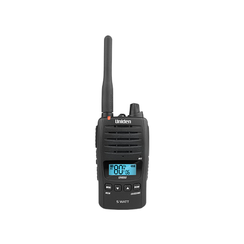 Uniden 5W Uhf Yellow Ip67 Voice Eng, Smart Key