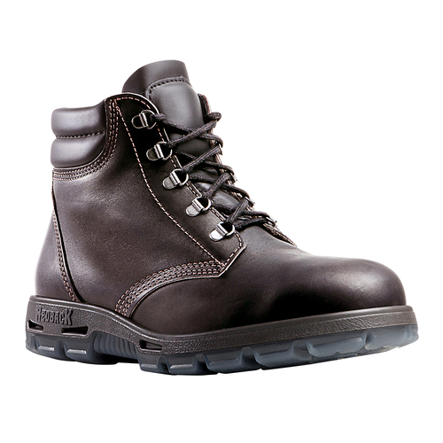 Redback Alpine Claret Oil Kip Lace Up Safety Boot Size 9