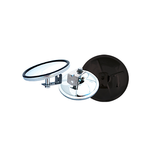 Round Convex Spotter Mirror 127mm Chrome Stainless