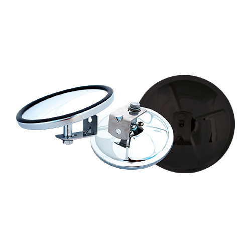 Round Convex Spotter Mirror 203mm Chrome Stainless