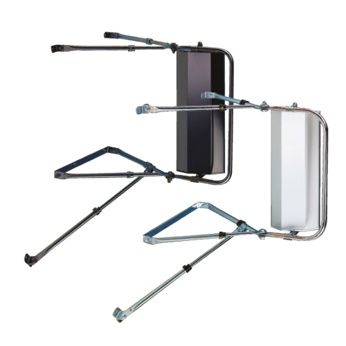 Mirror Head Assembly 18" West Coast Silver