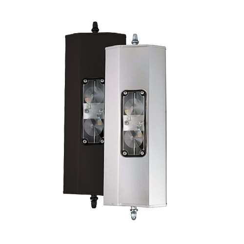 Mirror Assembly 16" With light And Heater Black