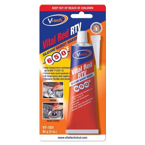 V-Tech Clear 300g Multipurpose Rtv Silicone - VT170