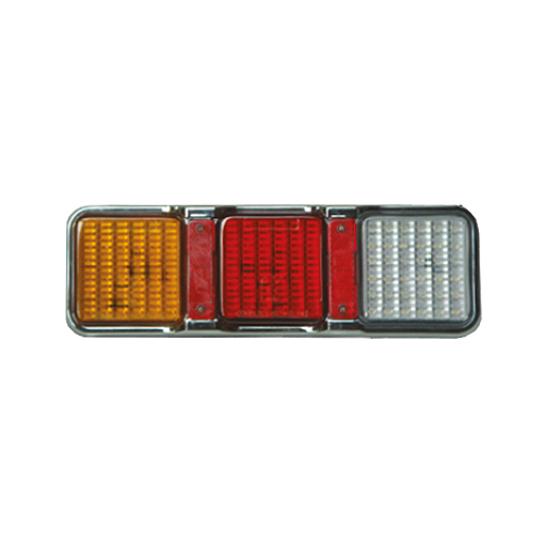 Led Combination With Reverse with Reflectors Amber Stop Tail