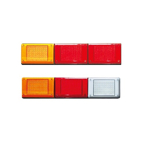 Large Led Combination Tail Lamp Amber Stop