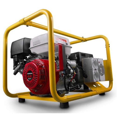 Gensafe GS8KVAEWC 8KVA 13HP Electric Start Petrol Generator With Earth Leakage - Powered by HONDA
