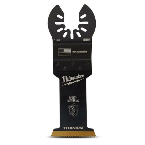 Milwaukee 49251231 35mm (1 3/8") OPEN-LOK Titanium Enhanced Bi-Metal Multi-Material Blade - W178329