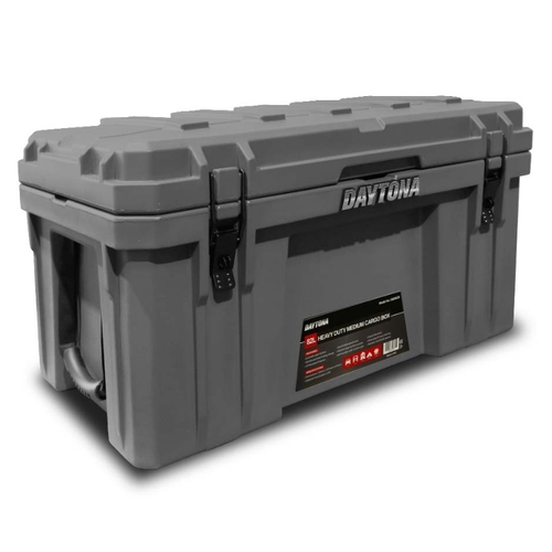 Daytona D82MCB 82L Grey Heavy Duty Medium Cargo Case Box - W180967