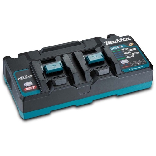 Makita DC40RB (191N15-3) 40V Max XGT Cordless Battery Same Time Dual Port Charger - W188446